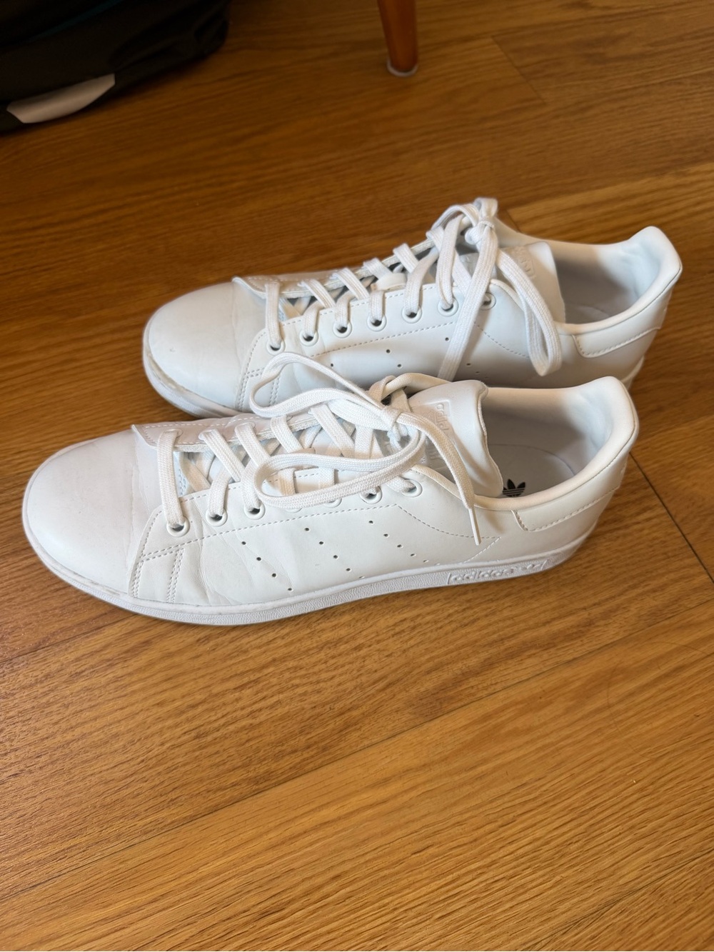 adidas Men's Stan Smith All White Size 10